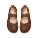 Clarks Mary Jane Shoes - Brown waxy leather - 764414D FUNNY DREAM BAR